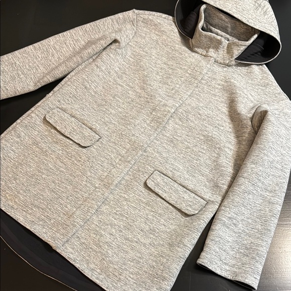lululemon athletica Jackets & Blazers - Lululemon Gray Hooded Jacket